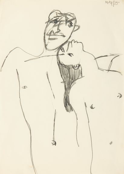 Keith VAUGHAN (1912-1977)

Couple, 1975.

Pencil...