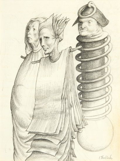 Claude VERLINDE (1927-2020)

The personalities.

Pencil...
