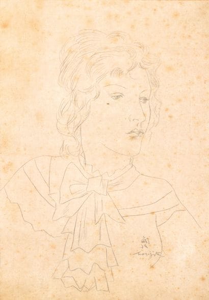 Tsuguharu FOUJITA (1886-1968)

Woman with...