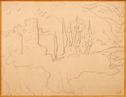 Louis VALTAT (1869-1952)

Spanish Landscape

Pencil...