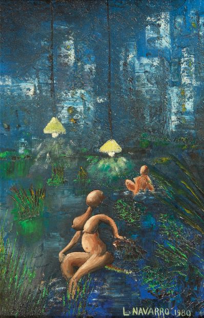 Luis NAVARRO (1935)

The bathers, 1980

Oil...