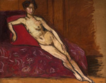 Albert MARQUET (1875-1947)

Nude on a red...