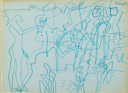 Keith VAUGHAN (1912-1977)

Untitled, 1974.

Blue...