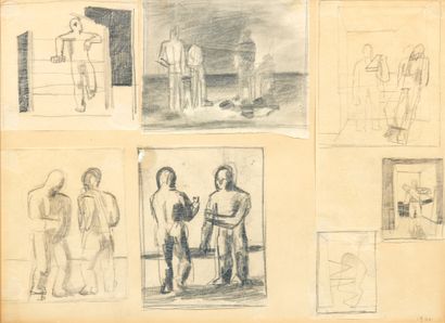 Keith VAUGHAN (1912-1977)

Studies of Men,...