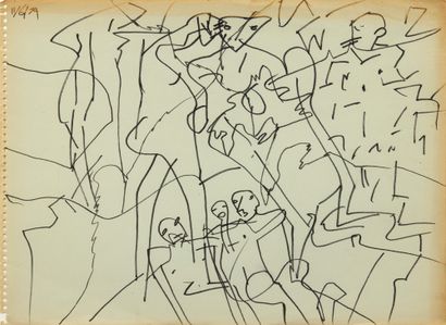 Keith VAUGHAN (1912-1977)

Untitled, 1974.

Felt...