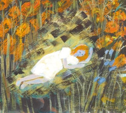 Kathleen MANN (?-2000)

The Nap, 1980

Oil...