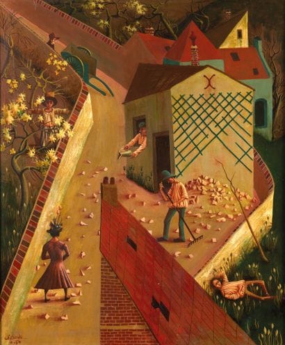 Claude VERLINDE (1927-2020)

Leaf collector,...