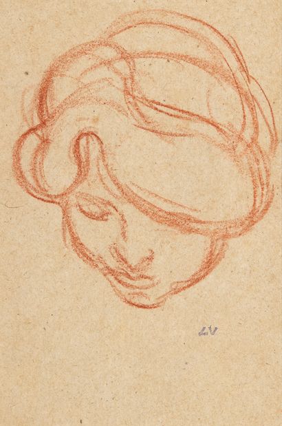 Louis VALTAT (1869-1952)

Face of a woman,...