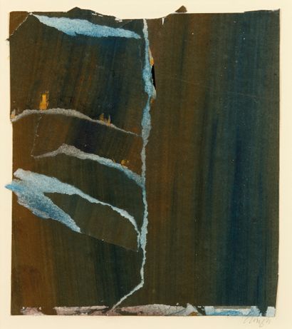 Prunella CLOUGH (1919-1999)

Dark composition,...