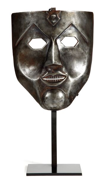 Mask

made of iron.

Iran or Turkey, 20th...