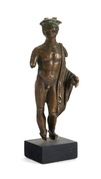 Statuette de Mercure

à demi nu, portant...