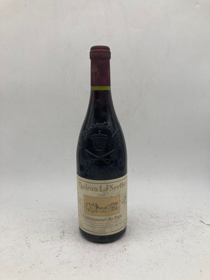 1 bouteille

Château La Nerthe 2000 Châteauneuf...