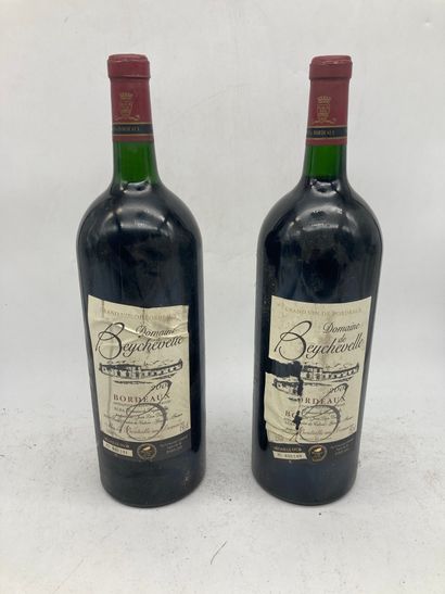 2 magnums

Domaine de Beychevelle 2000 Bordeaux,...