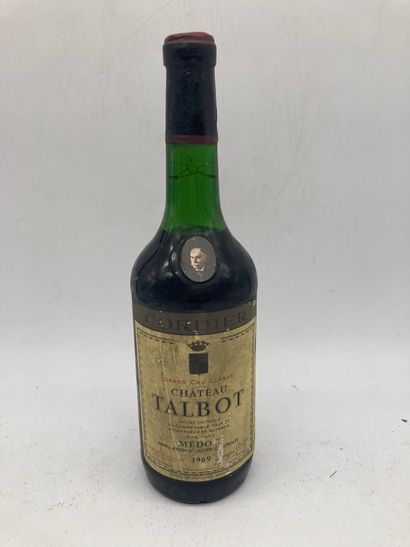 1 bouteille

Château Talbot 1969 Médoc, niveau...