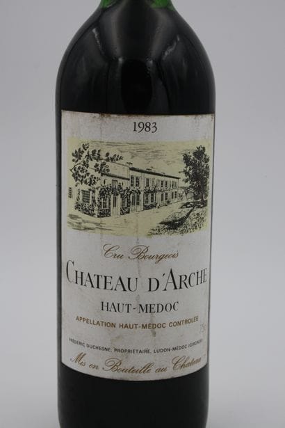 12 bouteilles

Château d'Arche 1983 Cru bourgeois...