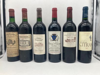 6 bouteilles

1 bouteille : Château Lanessan...