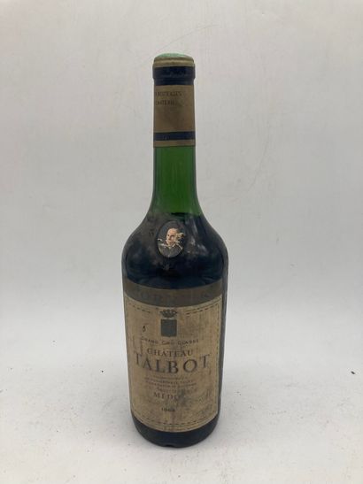 1 bouteille

Château Talbot 1964 Médoc, niveau...