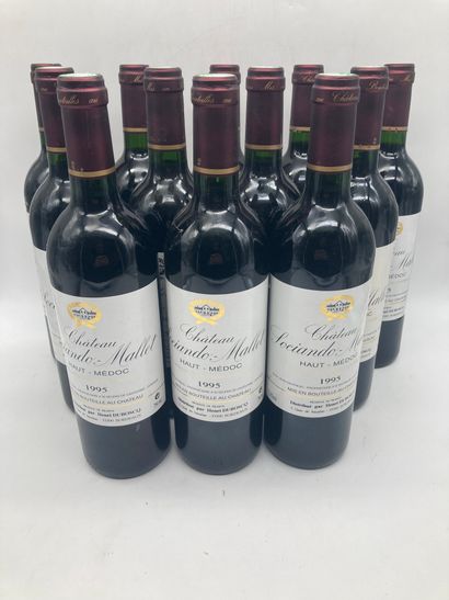 12 bouteilles

Château Sociando Mallet 1995...