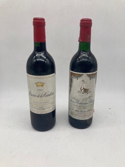 2 bouteilles

1 bouteille : Château Mouton...