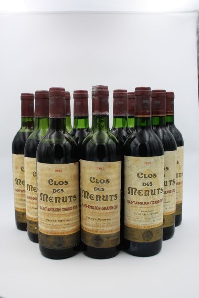 12 bouteilles

5 bouteilles : Clos des Menuts...