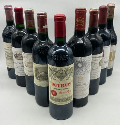 9 bouteilles dans une Caisse Duclot Collection:...