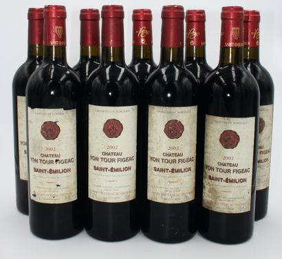 9 bouteilles

Château Yon Tour Figeac 2002...