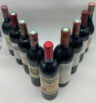 9 bouteilles dans une Caisse Duclot Collection:...