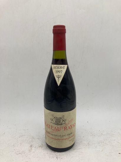 1 bouteille

Château Rayas 1997 étiquette...
