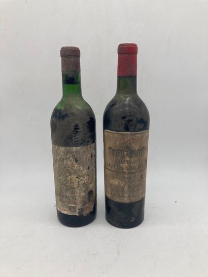 2 bouteilles

1 bouteille : Château Lafon...