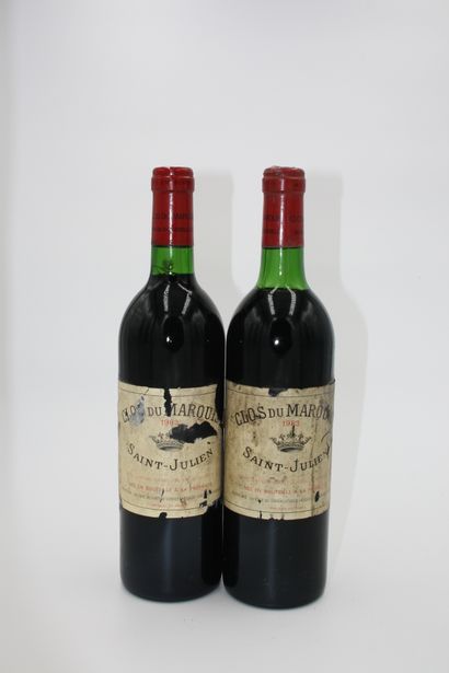 2 bouteilles

Clos du Marquis 1983 Saint...