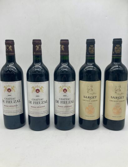 4 bouteilles

2 bouteilles : Château de Fieuzal...