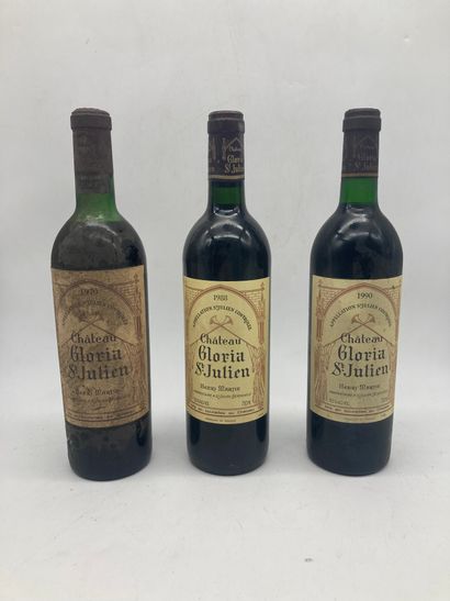 3 bouteilles

1 bouteille : Château Gloria...
