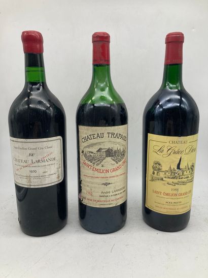 3 magnums

1 magnum : Château Larmande 1970...