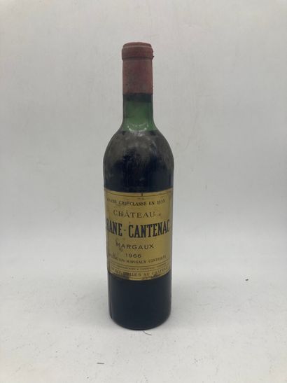 1 bouteille

Château Brane Cantenac 1966...