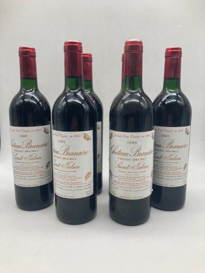 6 bouteilles

Château Branaire Ducru 1985...