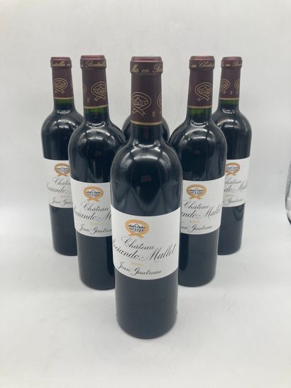 6 bouteilles

Château Sociando Mallet 2006...
