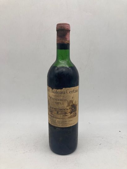 1 bouteille

Vieux Château Certan 1971 Pomerol,...
