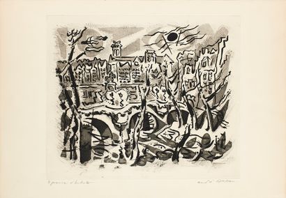 MASSON André

Le Pont-neuf, 1947

Eau forte,...