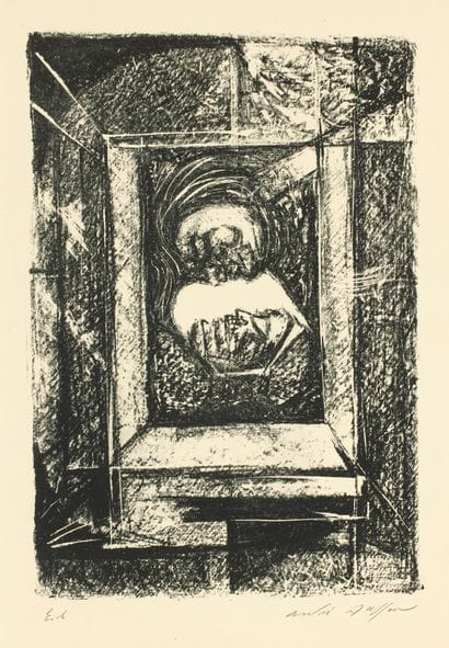 MASSON André

The dead and the living, 1945

Lithograph

Artist's...