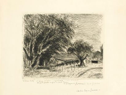 DUNOYER DE SEGONZAC André

La ferme à l'aire...