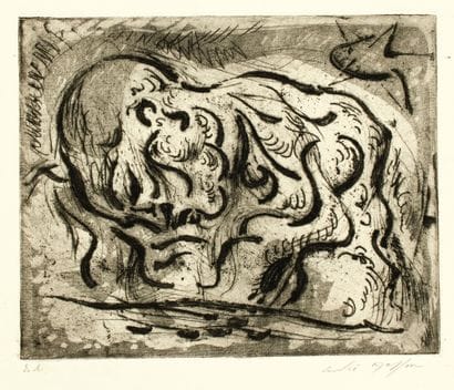 MASSON André

Le blessé, 1945

Pointe sèche...