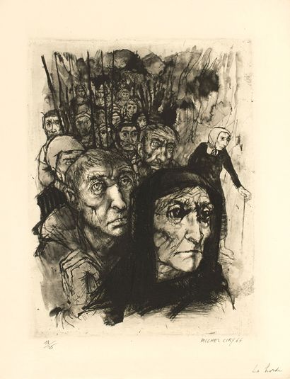 CIRY Michel

La horde, 1964

Eau forte

Epreuve...