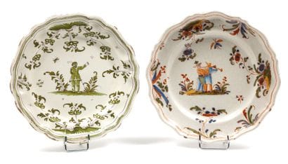 Lyon et Moustiers

Assiette en faïence à...