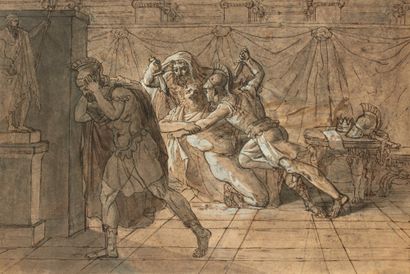 Anne Louis GIRODET (1767-1824)
Ancient murder...