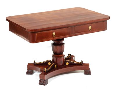 Desk
Rectangular desk in mahogany, mahogany...