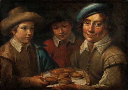 French school of the XVIIth century
Three...