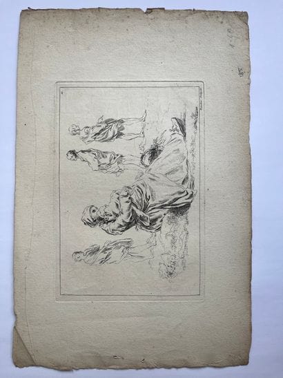 François Boucher
Livre d'étude d'après les...