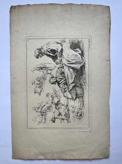 François Boucher
Livre d'étude d'après les...
