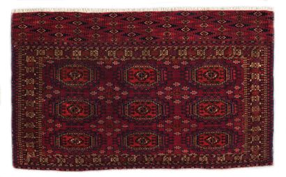 Saryk carpet 
(warp, weft and wool pile),...