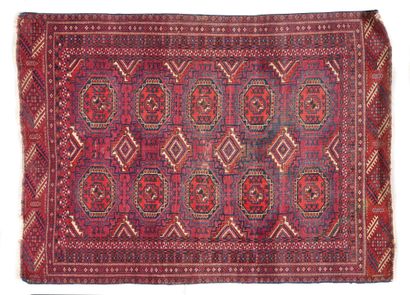 Saryk carpet 
(warp, weft and wool pile),...
